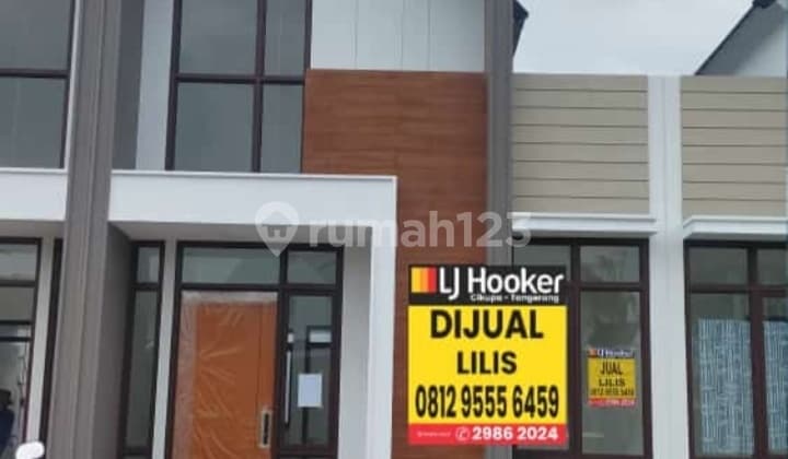 Rumah baru di Cluster garden ville new paloma citraraya