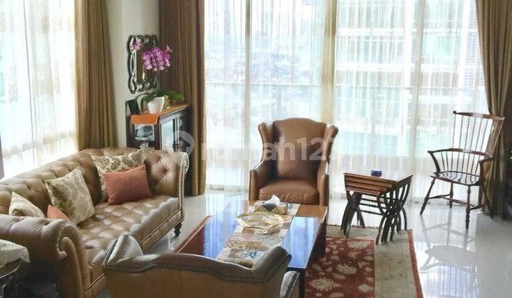 Apartemen Kemang Village 3 BR, furnished siap huni