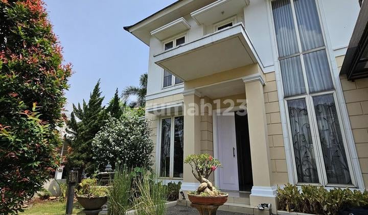 Dijual Rumah Dalam Cluster di Les Belles Mansion Serpong