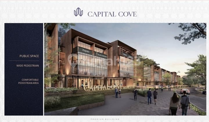 Ruang usaha + perkantoran capital cove desain modern di bsd city