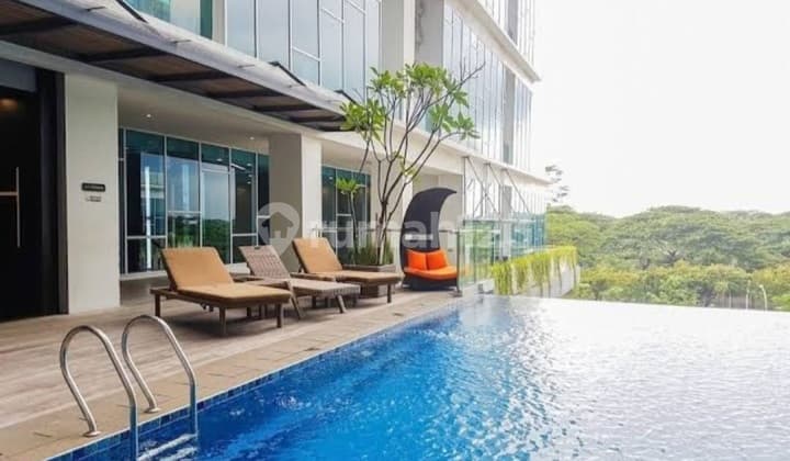 Apartemen Studio Furnished Dekat Tol Kampus Dan Mall Alam Sutera