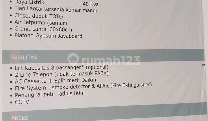 Ruko Gandeng For Sale @ Utan Kayu Jakarta Timur