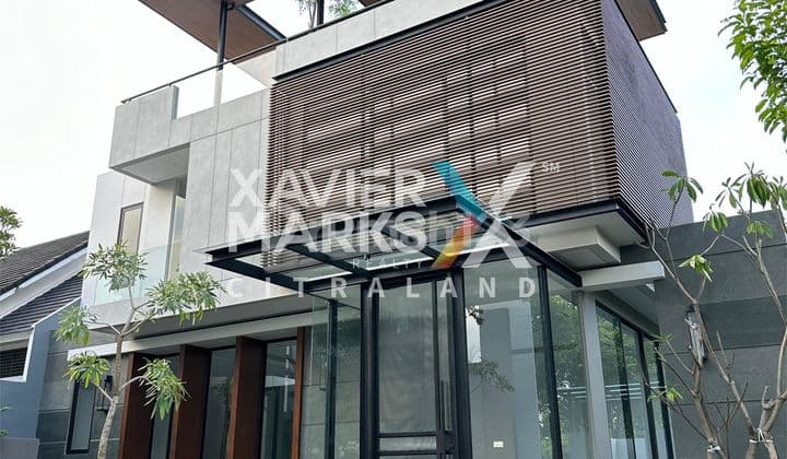 Rumah Citraland Alam Hijau New Modern Design Bangunan 3 Lantai