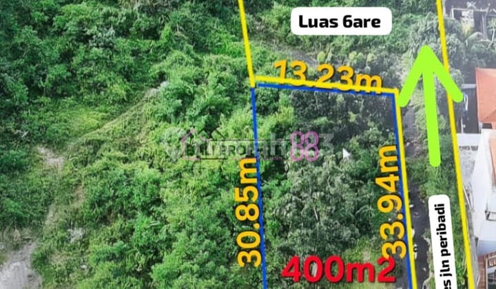 Sell Premium Land Ungasan Toyaning Land Area 400 M2