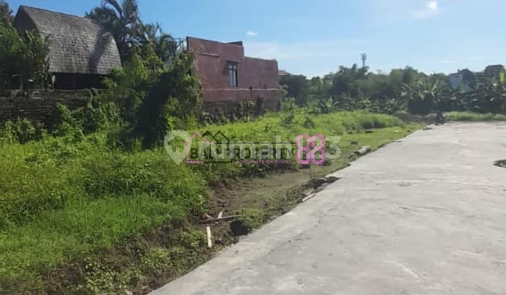 Tanah Siap Bangun Ideal dengan Akses Jalan 5 Meter | di Dalung Badung LT 100 M2