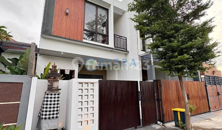 Disewakan Rumah Modern Fully Furnished dengan Lingkungan Elit | 3 Kt di Renon Denpasar LT 60 M2