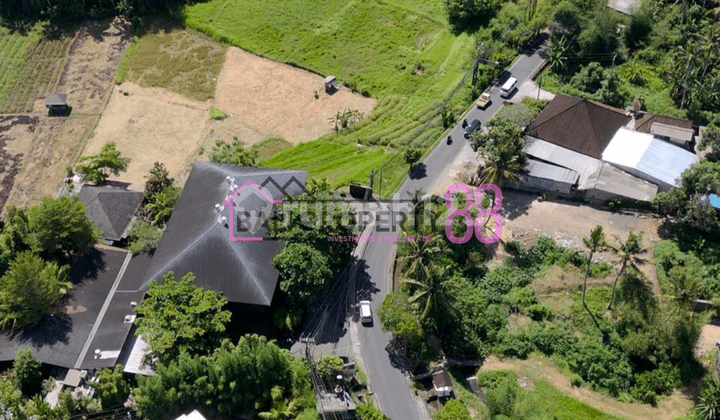 Dijual Kavling Langka Strategis dengan Akses Jalan 6M di Singakerta, Ubud LT 385 m2