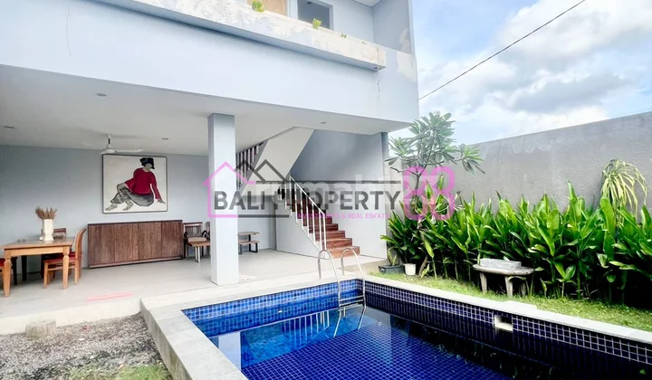 Modern Stylish Brand New Villa for Sale with Swimming Pool & Fully Furnished | 2 BR in Tumbak Bayuh, Pererenan, Land Area 125 m2