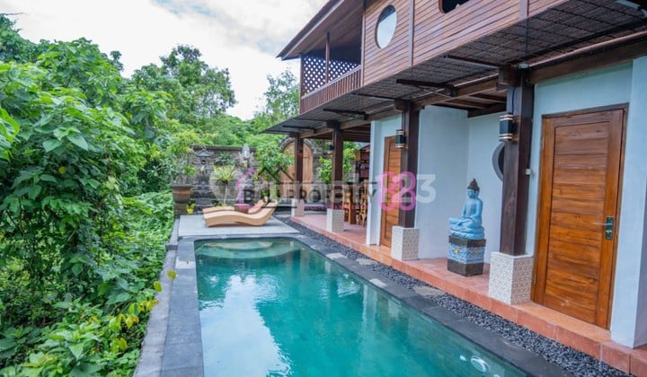 Jual Villa Brand New View Sawah Ubud Bali LT 183 M2