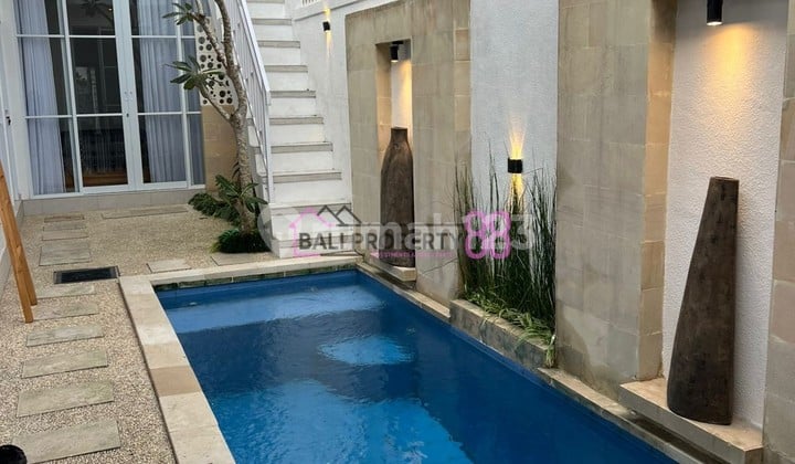 Villa Mewah Brand New dengan Private Pool & Furnished Lengkap | 3 Kt di Buduk Badung LT 100 M2