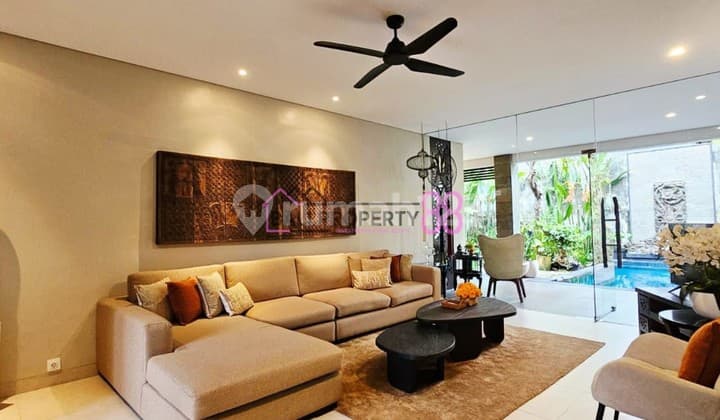 Jual Villa Modern Tropis Renon Dekat Sanur LT 300 M2