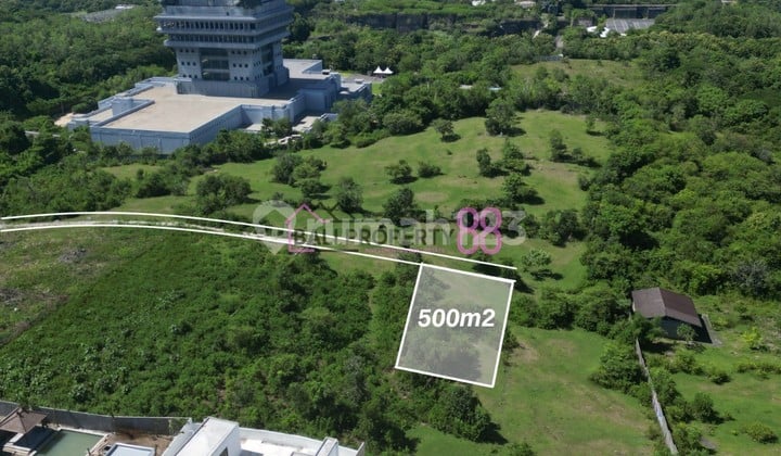 Dijual Tanah Murah View Laut Menawan Dekat Gwk | di Jimbaran, Kuta Selatan LT 500 M2