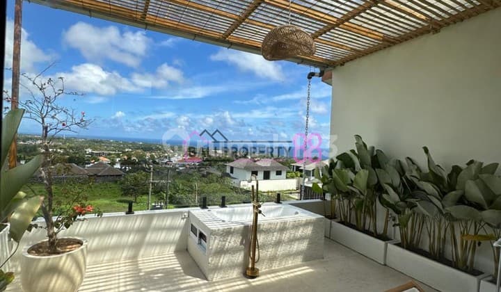 Dijual Villa Rooftop View Laut | 4 KT Ungasan LT 200 M2