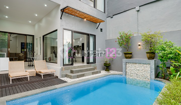 Dijual Rumah Full Furnish Gatsu Barat LT 170 M2