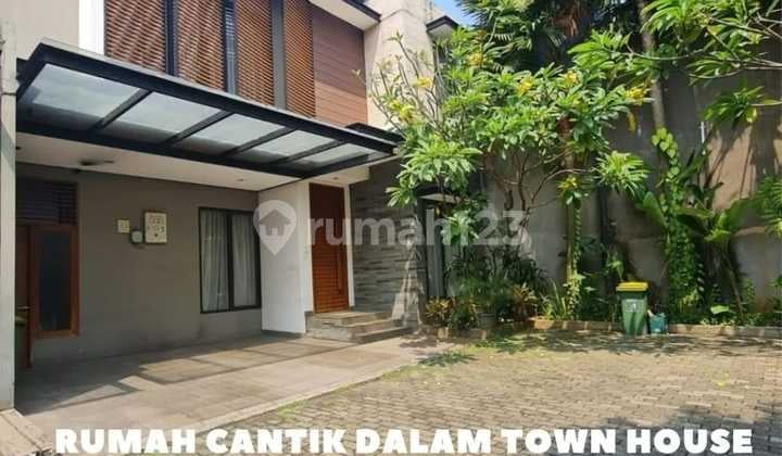 For Sale Rumah Cantik Dalam Town House di Pondok Pinang Jaksel