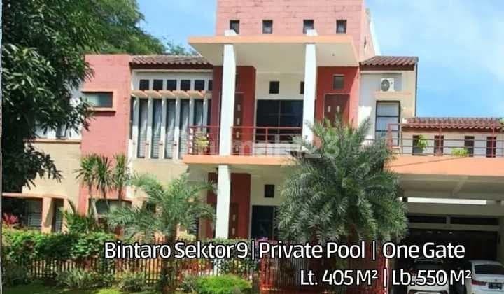 Dijual Rumah Siap Huni Bintaro Sektor 9 Tangerang Selatan