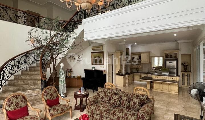 Permata Hijau Area Luxurious Classic House Turun Harga Best Price