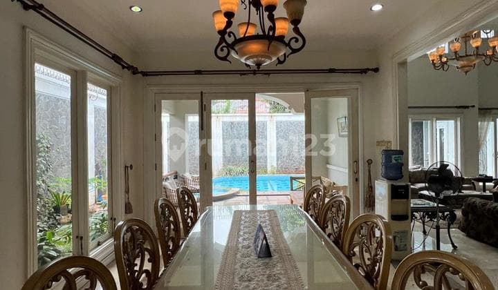 Permata Hijau Area Luxurious Classic House Turun Harga Best Price