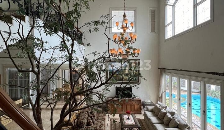 Permata Hijau Area Luxurious Classic House Turun Harga Best Price