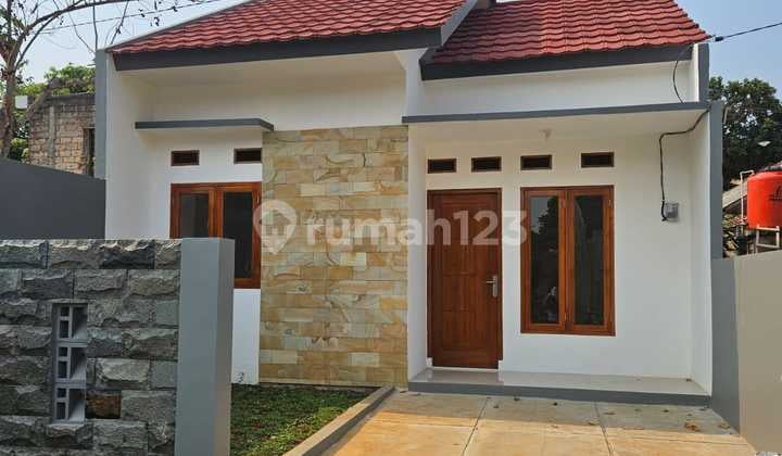 Rumah Baru Siap Huni Serpong Tangsel Akses Dekat Ke Stasiun Krl