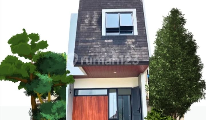 Rumah Modern Fasilitas Lengkap Akses 5 Menit ke Tol Jatiasih