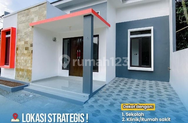 Rumah Dekat Jalan Raya 400 Jutaan Akses Dekat Stasiun Krl Citayam
