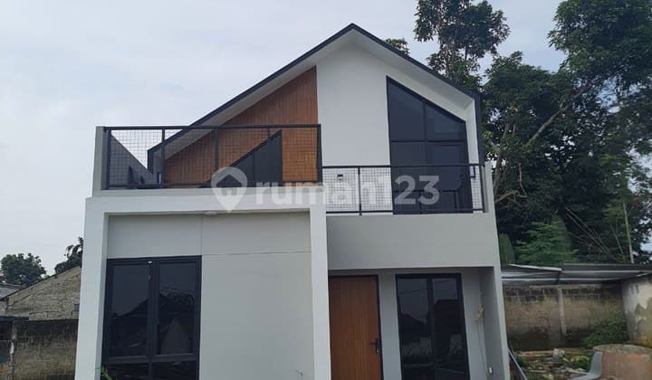 Rumah 1.5 Lt Furnished Dekat Stasiun Depok Baru Akses Jalan Luas