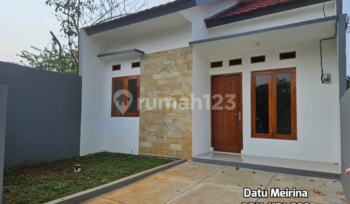 Rumah Baru Siap Huni Nempel Serpong Tangsel Dekat Ke Stasiun Krl