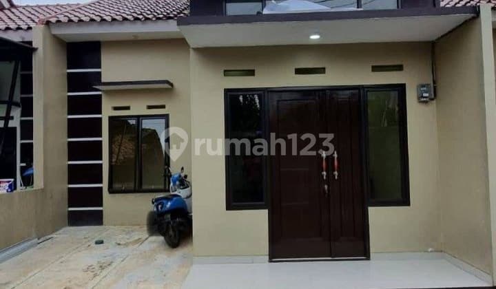 Rumah 1 Lantai Siap Huni Akses 6 Menit ke Stasiun Pondok Rajeg