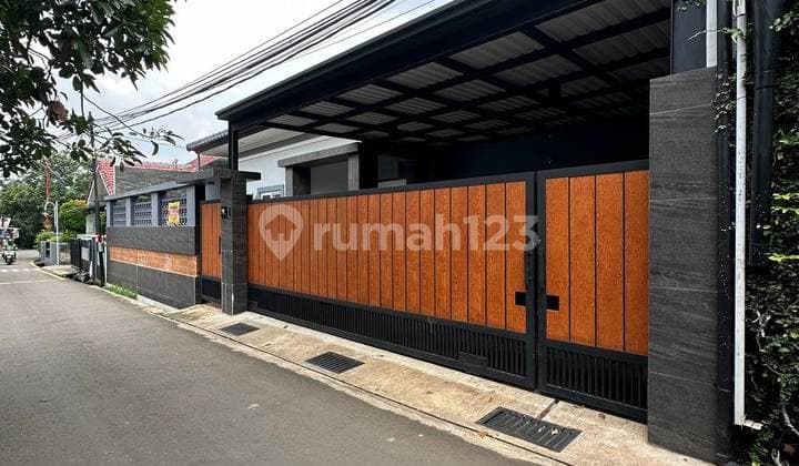 Rumah Siap Huni Semi Furnish Dekat Pintu Tol Kukusan Depok