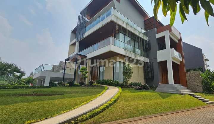 Dijual Rumah Mewah 3 Lantai Ada Kolam Renang Cluster Latinos Bsd