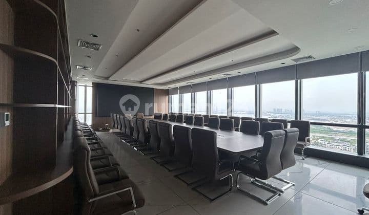 Disewakan Office Sharing Menara Syariah Pik2 Full Furnish Bagus