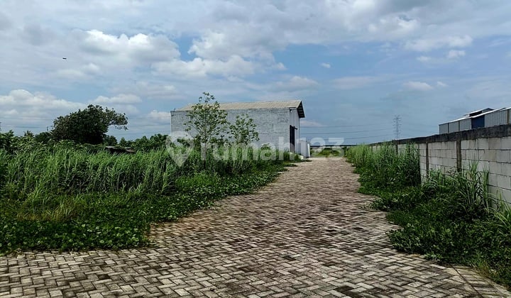 Stok Kangka Tanah Pergudangan Wownoayu Sda Dekat Tol Ousat Kota & Bypass Krian