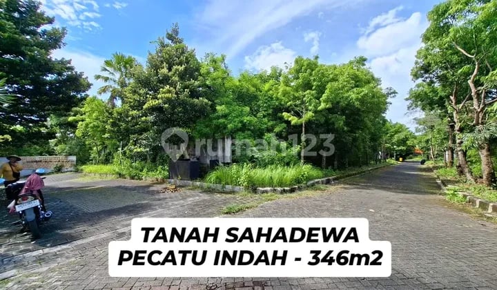 Land with Ocean View in the Elite Area of Sahadewa, Pecatu Indah Resort Bali, Suitable for House Villa
