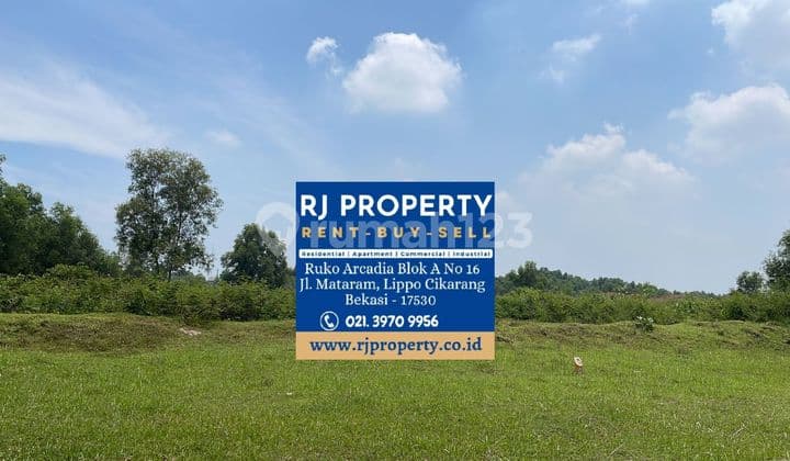 Tanah Atau Kavling Kawasan Artha Industrial Hill Karawang Barat
