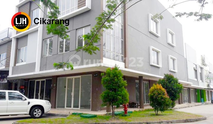 Jual Ruko Cosmo 3 Lantai Posisi Hook Hadap Jalan Lippo Cikarang