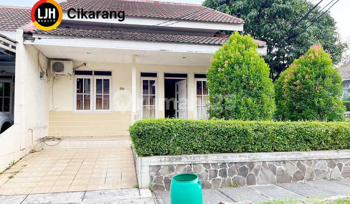 Jual Rumah Hook Siap Huni di Cluster Lembah Hijau Lippo Cikarang