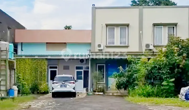 Dijual Kavling dengan Bangunan di Jl Raya Sukamahi Cikarang Pusat