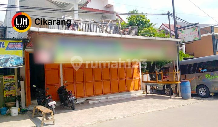 Jual Rumah Luas 2 Lantai Pinggir Jalan Utama Villa Mutiaa Cifest