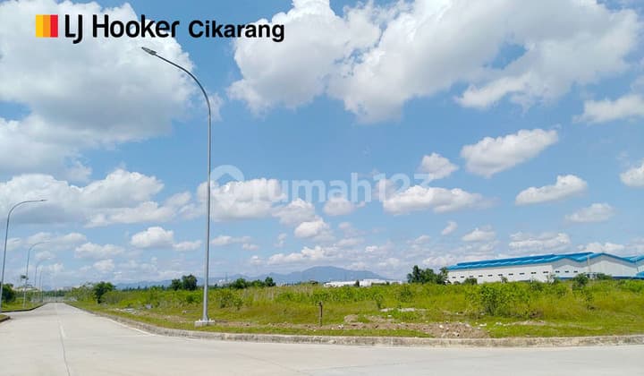 Kavling Kawasan Industri Giic Deltamas Dikelilingi Jalan