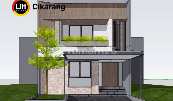 Sewa Rumah Baru Siap Huni Semi Furnished di Dago Lippo Cikarang