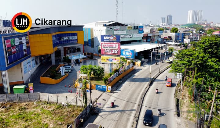 Dijual Tanah Komersial Luas di Pinggir JL. Raya Lippo Cibarusah