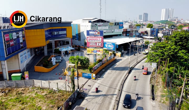 Dijual Tanah Komersial Luas di Pinggir JL. Raya Lippo Cibarusah