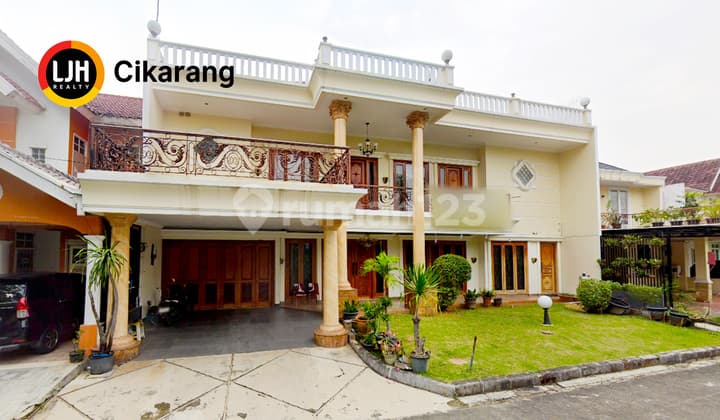 Dijual Rumah 6+1 KT Besar dan Luas Cluster Beverly Lippo Cikarang