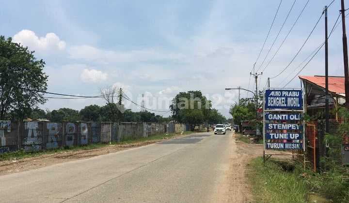 Dijual Tanah Strategis Pinggir Jalan Raya Serang Cibarusah – Cocok untuk Usaha