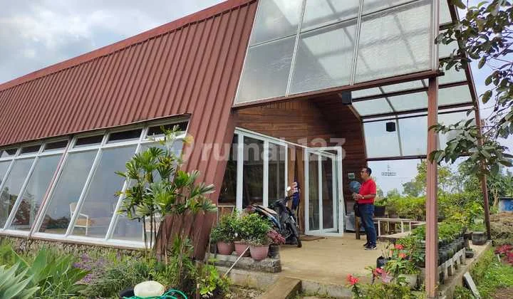 Tanah Kebun Bonus Villa Murah di Gambung Ciwidey Bandung