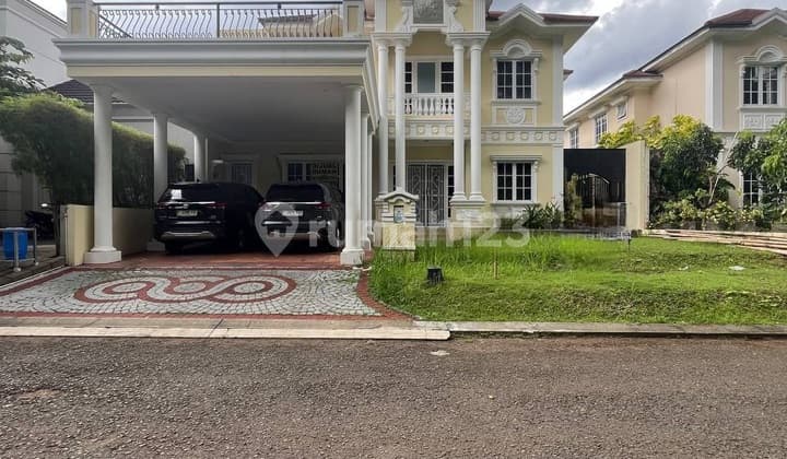 Rumah 2 Lantai Depan Green Belt Asri dan Sejuk