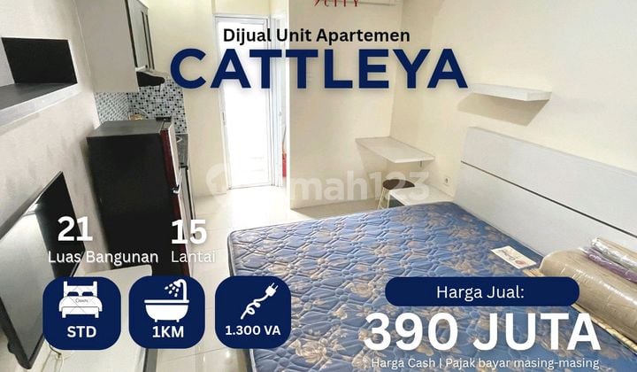 For Sale Furnished Studio Above Mall Tower Cattleya Call Maula
