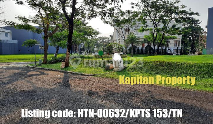 Kavling hoek Scarlet Timur Gading Serpong