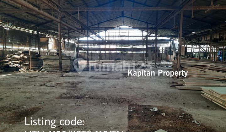 Disewakan Tanah Komersil 2000m2 di Jalan Raya, Kalideres